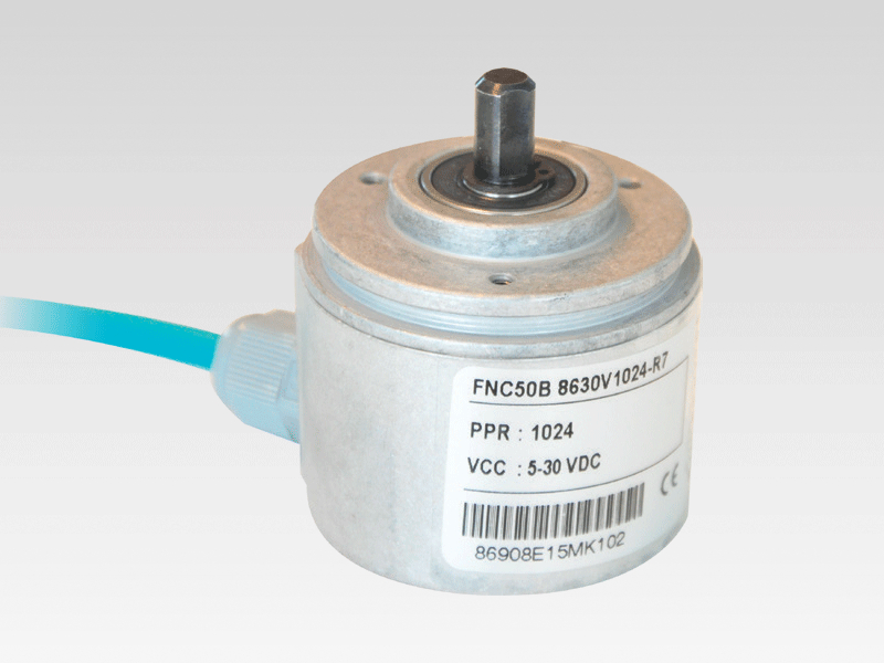 20mm Through Hollow Shaft 6 Channel 5-30V in/Out 2m Cable Fenac FNC 100H 20630V1000-R2 Incremental Encoder 100mm Body Diameter 1000PPR 