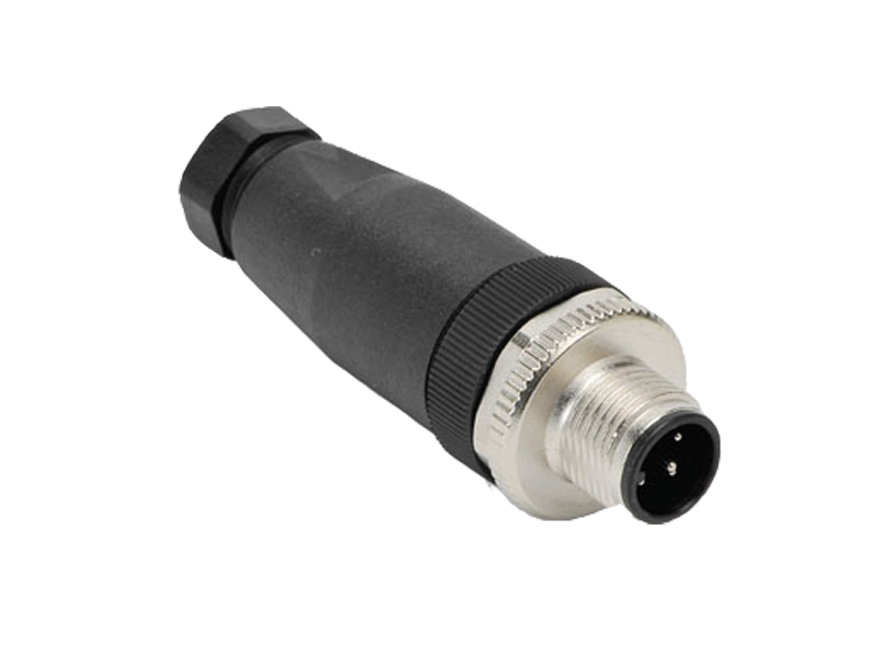 FNC M12 5 Pin Wireable Male Connector